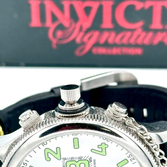 nvicta Men 7001 Signature Collection Russian Diver 52mm Chronograph Watch 100m - Picture 7 of 15